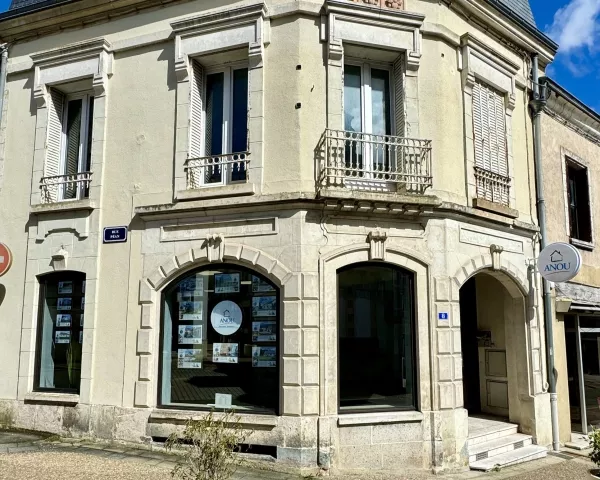 devanture agence ANOU IMMOBILIER CHATEAUDUN